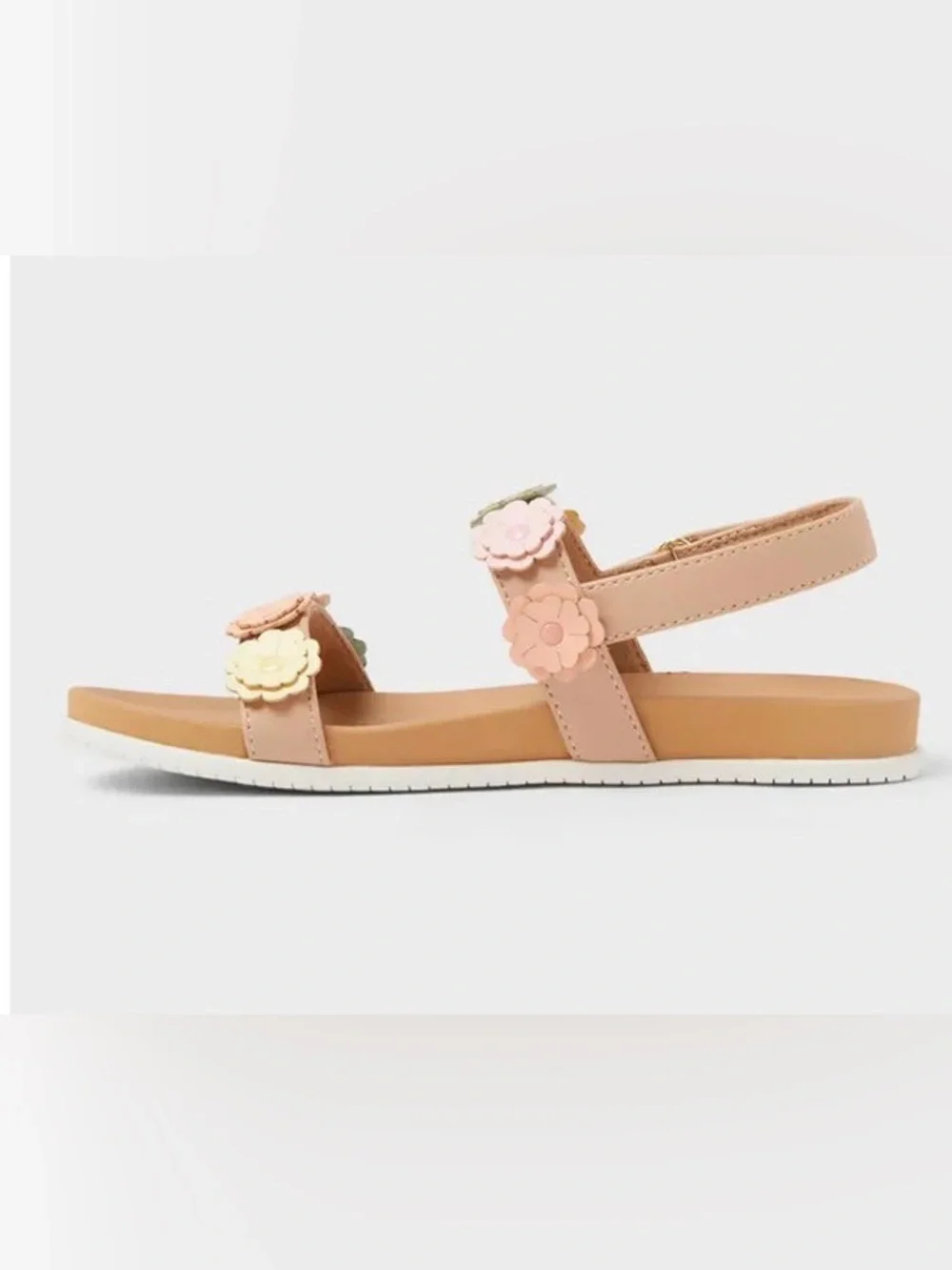 Kids' Girls Ginny Multicolored Flower Sandals- Cat & Jack